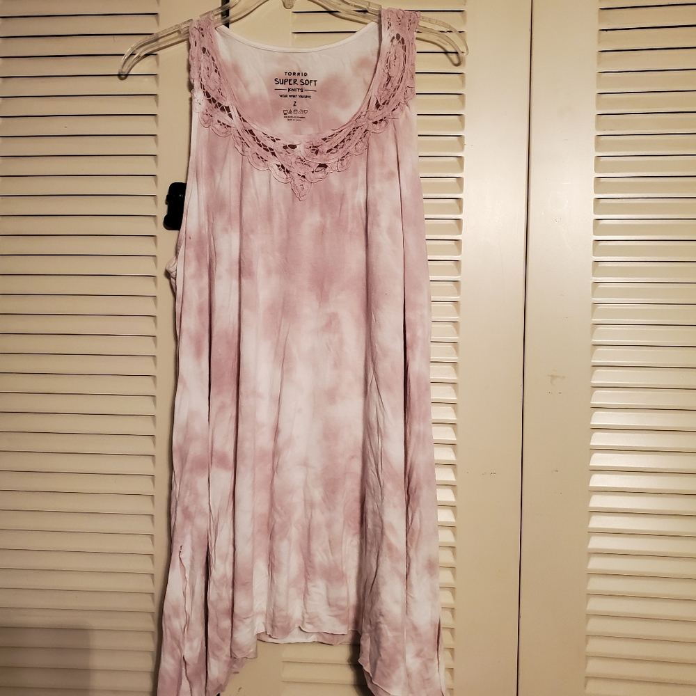Tie dye tank top